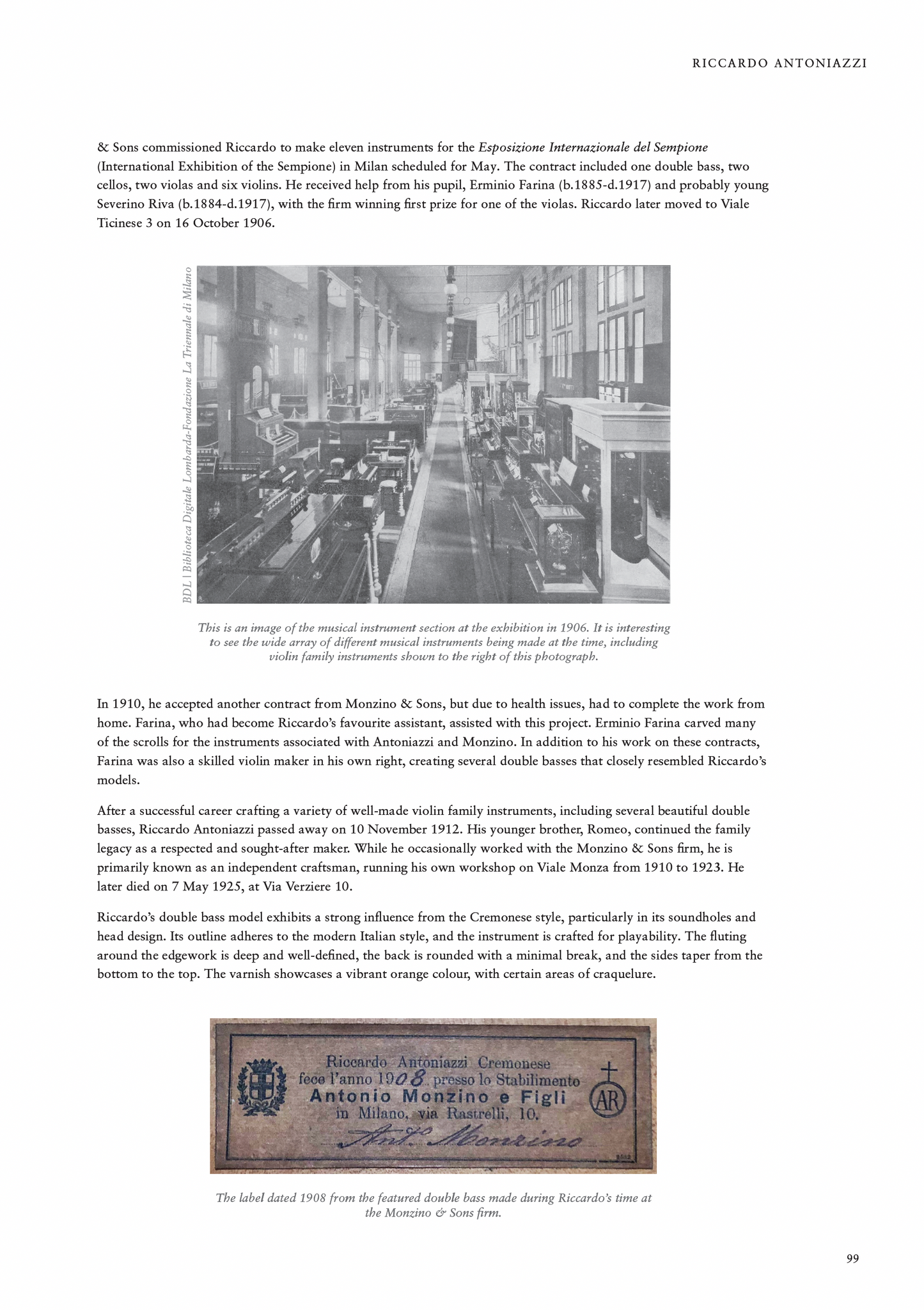 Italian Double Bass Example Section Publications Thomas George Italian Double Bass Example Section Publications Thomas George